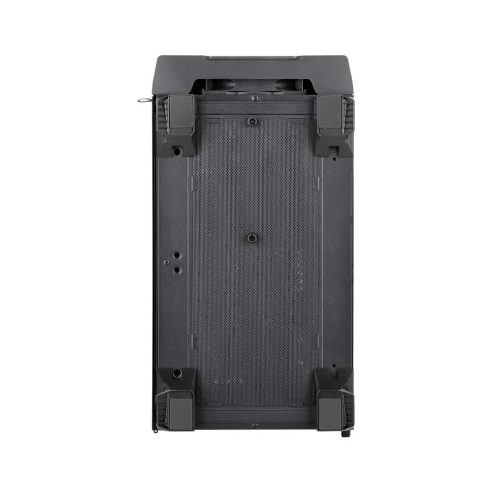 ⁦ABKONCORE C550M Mini Tower Case طلاء أسود⁩ - الصورة ⁦14⁩