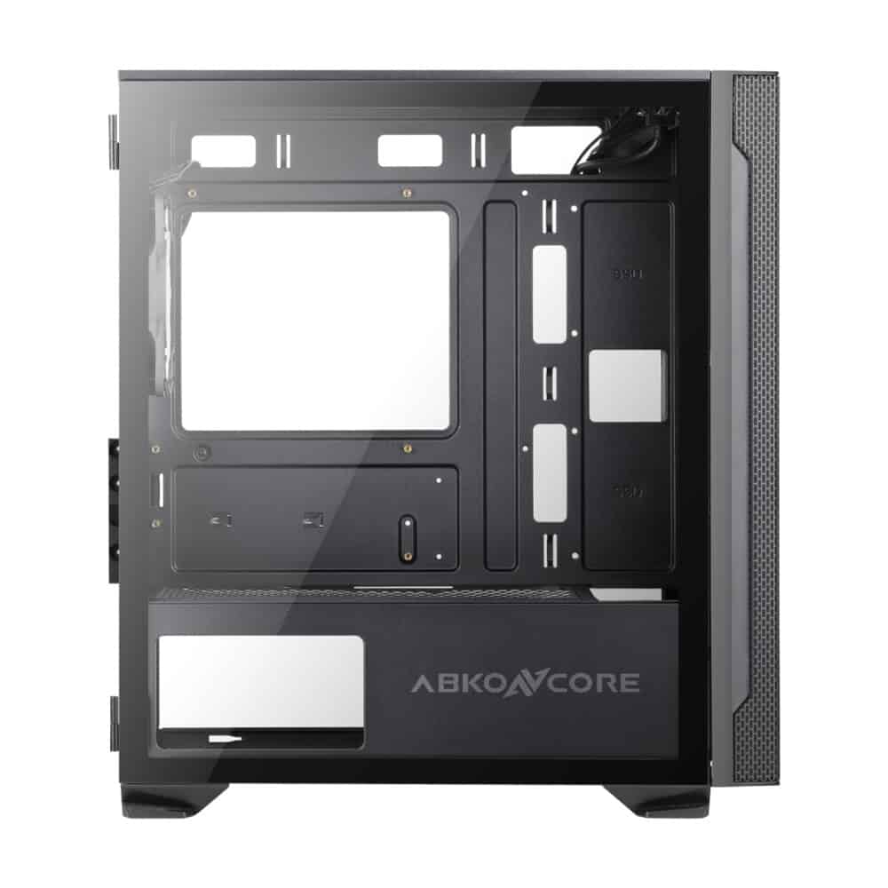 ABKONCORE C550M Mini Tower Case Black Coating - Image 9