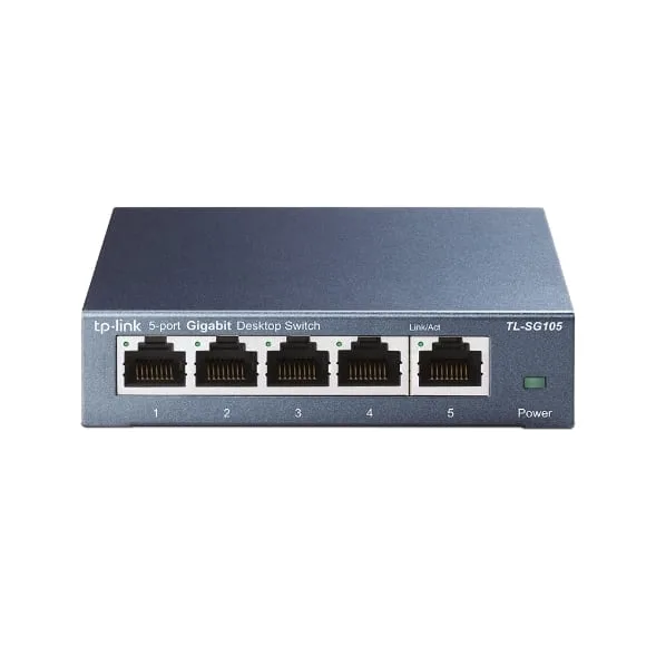 TP-Link 5-Port 10/100/1000Mbps Desktop Switch TL-SG105