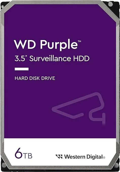 Western Digital WD Purple 6TB Surveillance Hard Disk Drive