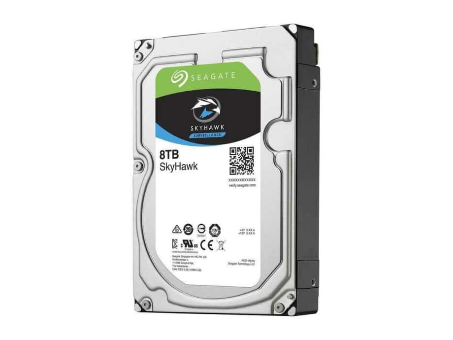 SEAGATE 8TB SATA SKYHAWK ST1000VX004 Surveillance Hard Drive - Image 2