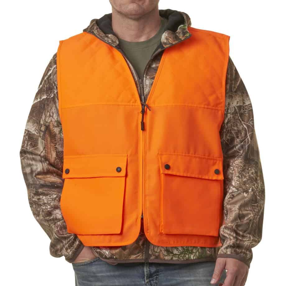 Realtree Blaze Orange Men's Cover Vest