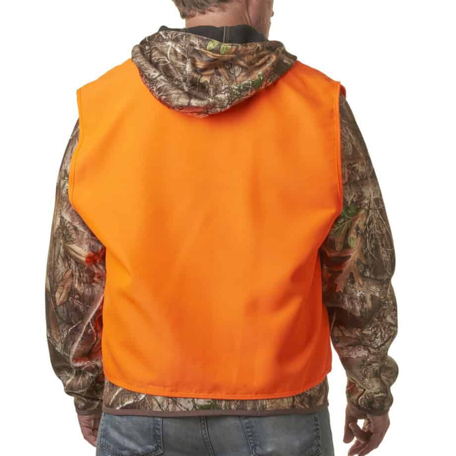 Realtree Blaze Orange Men's Cover Vest - Image 2