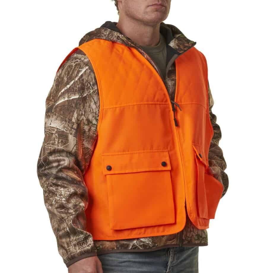 Realtree Blaze Orange Men's Cover Vest - Image 4