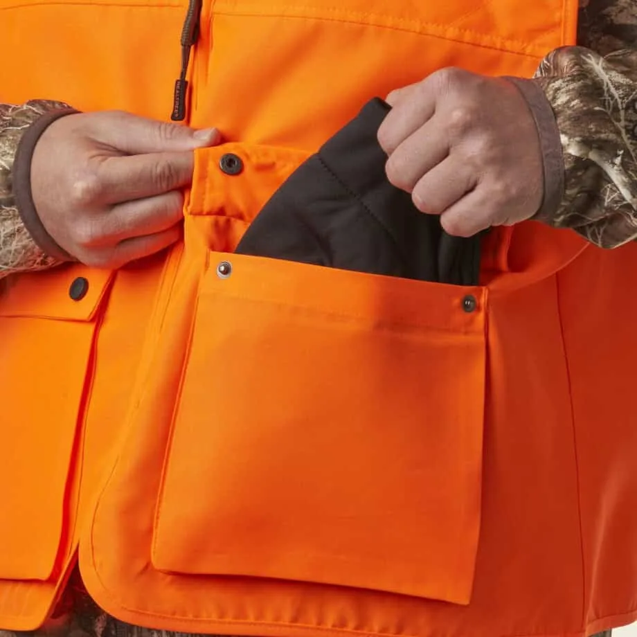 Realtree Blaze Orange Men's Cover Vest - Image 5