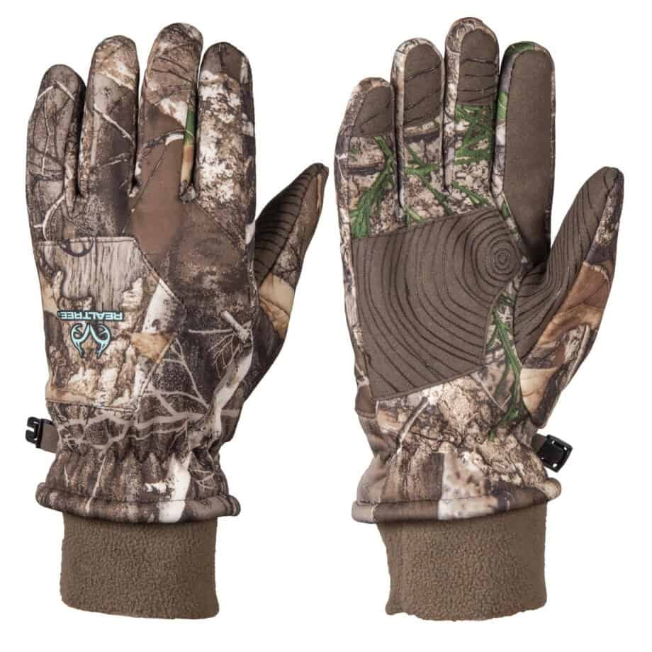 REALTREE SHERPA LINED GLOVES GANTS DOUBLÉ DE SHERPA - Large