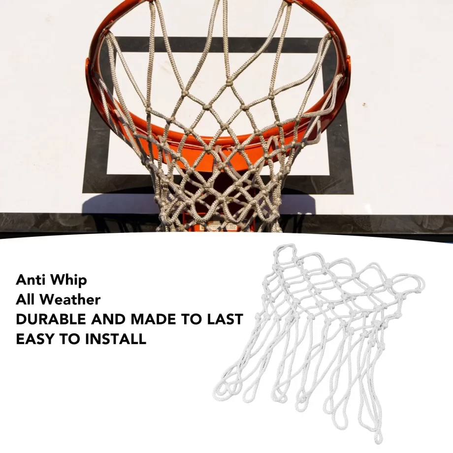 All Weather Basketball Net, Anti Whip Basketball Net - Image 5