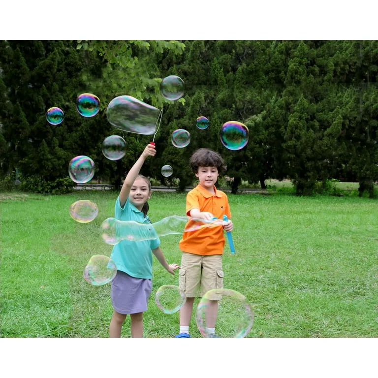 Play Day Bubble Maker Stick Toy with 30 Ounce Bubble Solution, 6 Pack, Multiple Colors, Child Ages 3+ - Image 2