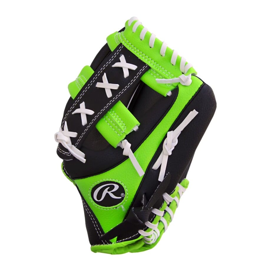 Rawlings Canada Rawlings Baseball Glove Black/Lime Green