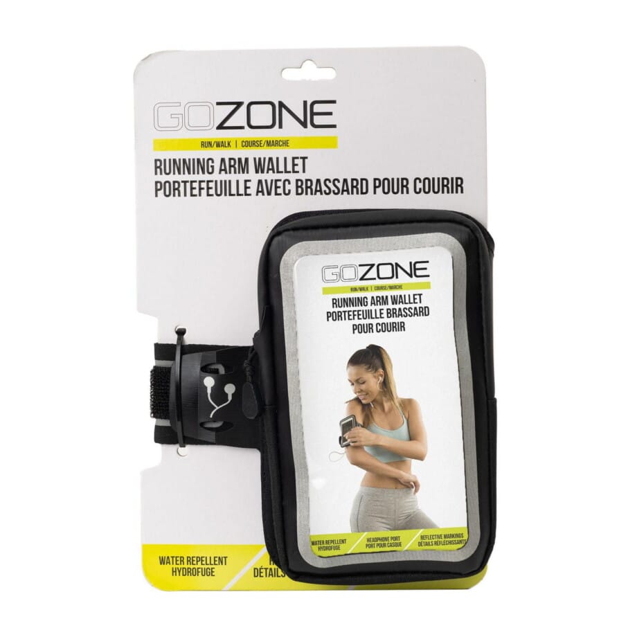 GoZone Running Arm Wallet – Black - Image 3