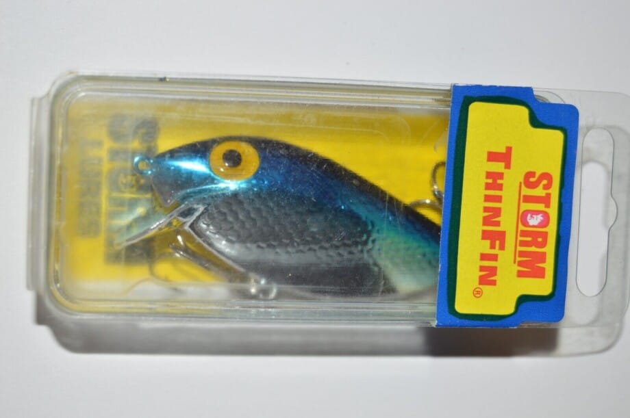 Storm lure thinfin thin fin tf06-102 t102 crankbait chrome blue - Image 2