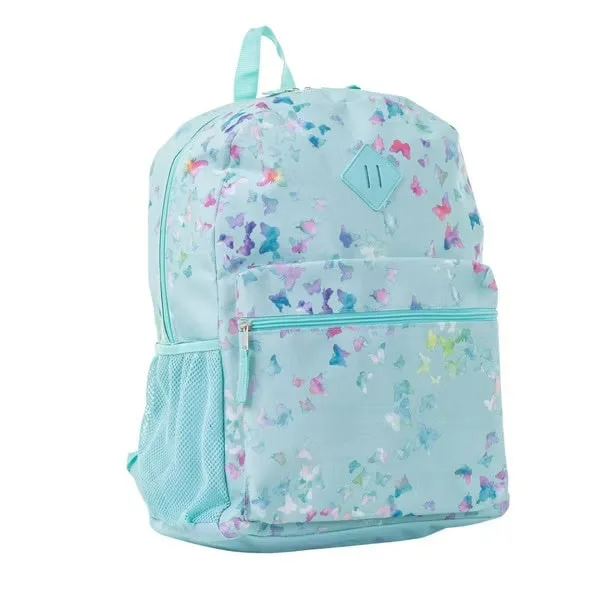 Jetstream 4pcs Full School Day Backpack set Watercolour Butterflies - Image 3