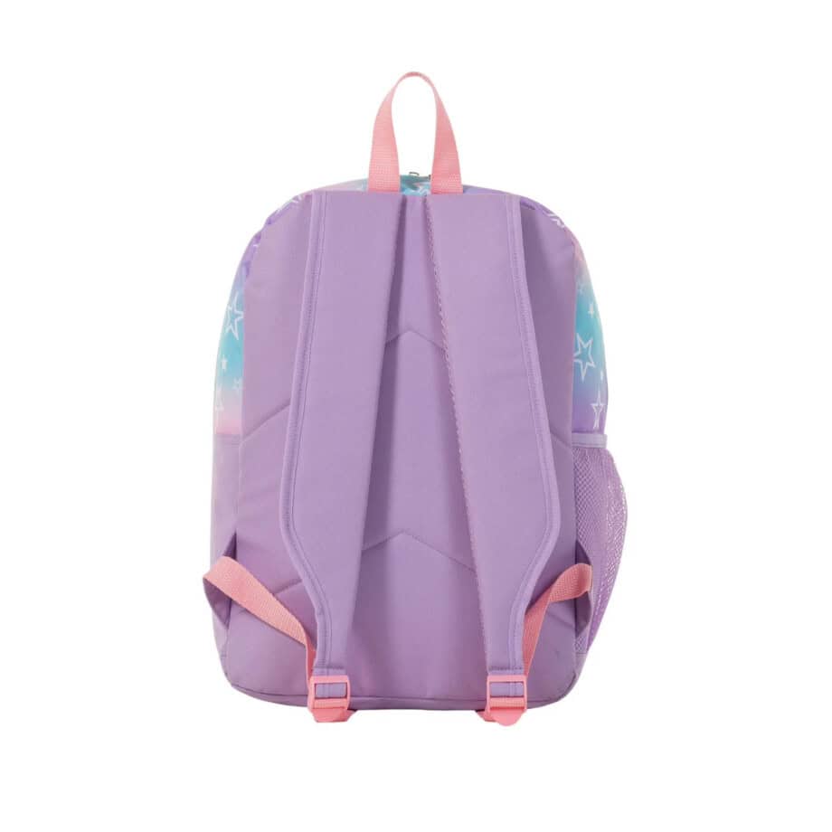 Jetstream Twin-Pocket Backpack Purple Blue & Stars - Image 3