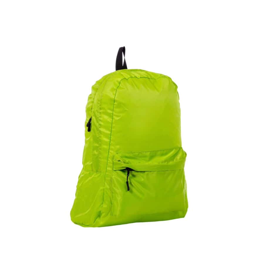 JetStream Foldable Backpack Lime Green - Image 2