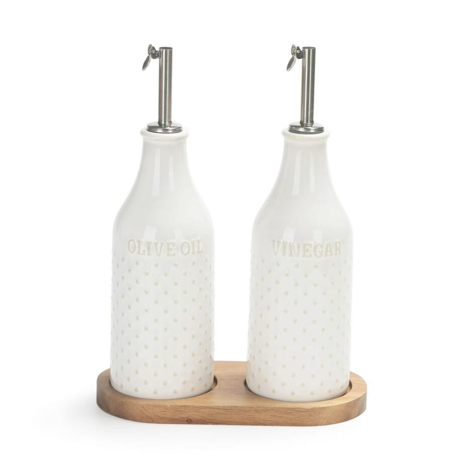 Mainstays Dot Series Oil & Vinegar Set