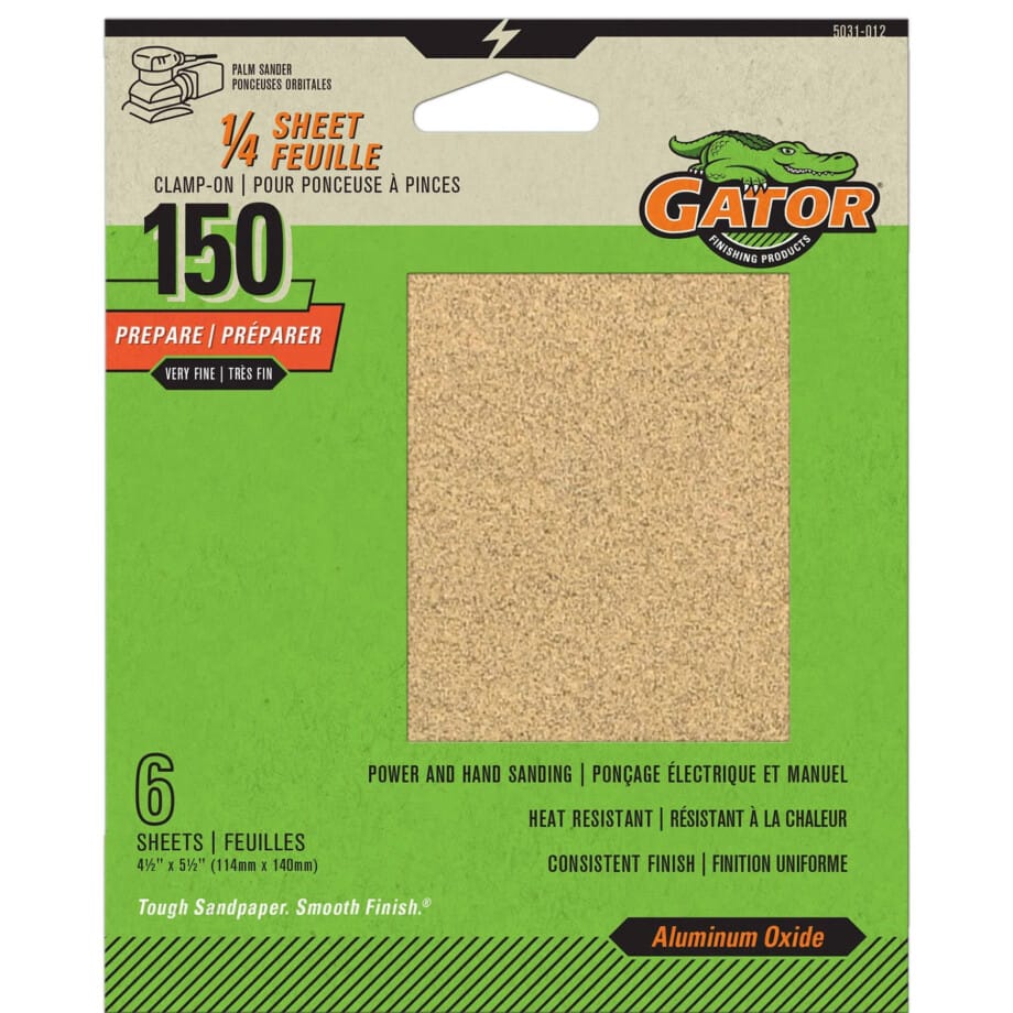 Gator 1/4 Sheet A/o 150 6pk