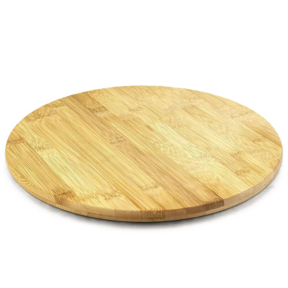 Mainstays Eco-Bamboo Lazy Susan Organizer for Kitchen, Cabinet & Table