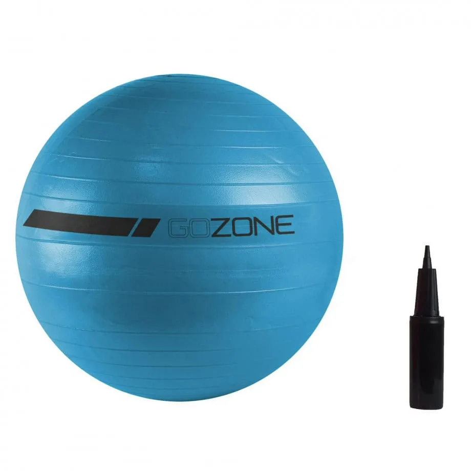 GoZone Exercise Ball, Hand pump included