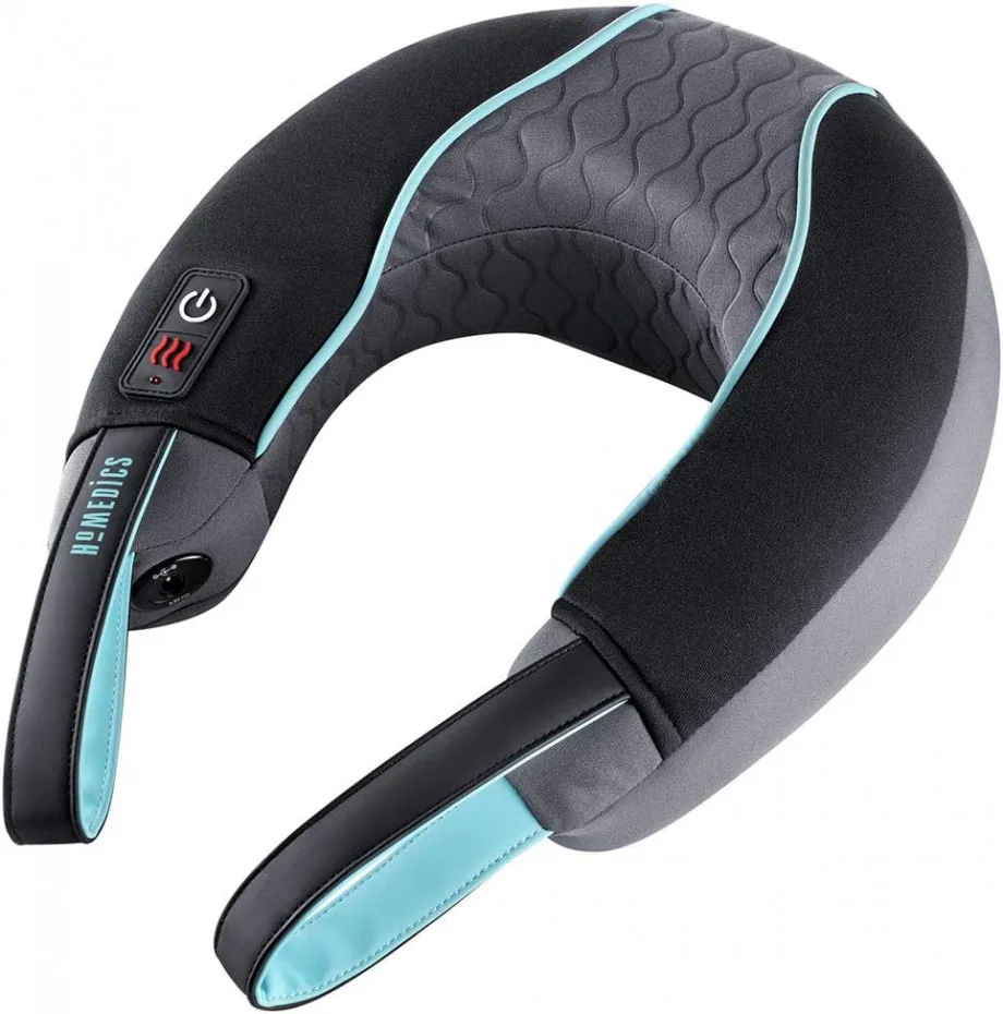 Homedics Neck Massager with Comfort Foam Vibration and Soothing Heat