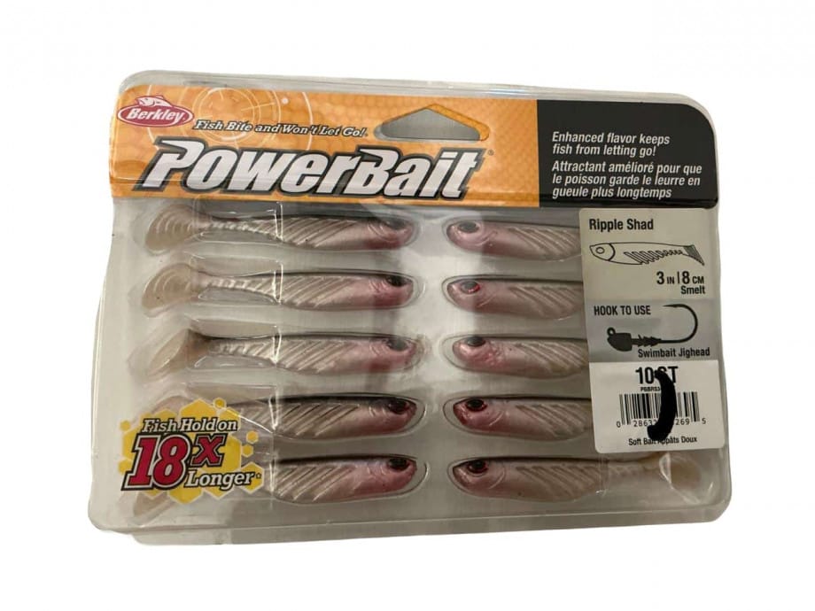 Berkley PowerBait Ripple Shad 3" 10 Count - Image 2