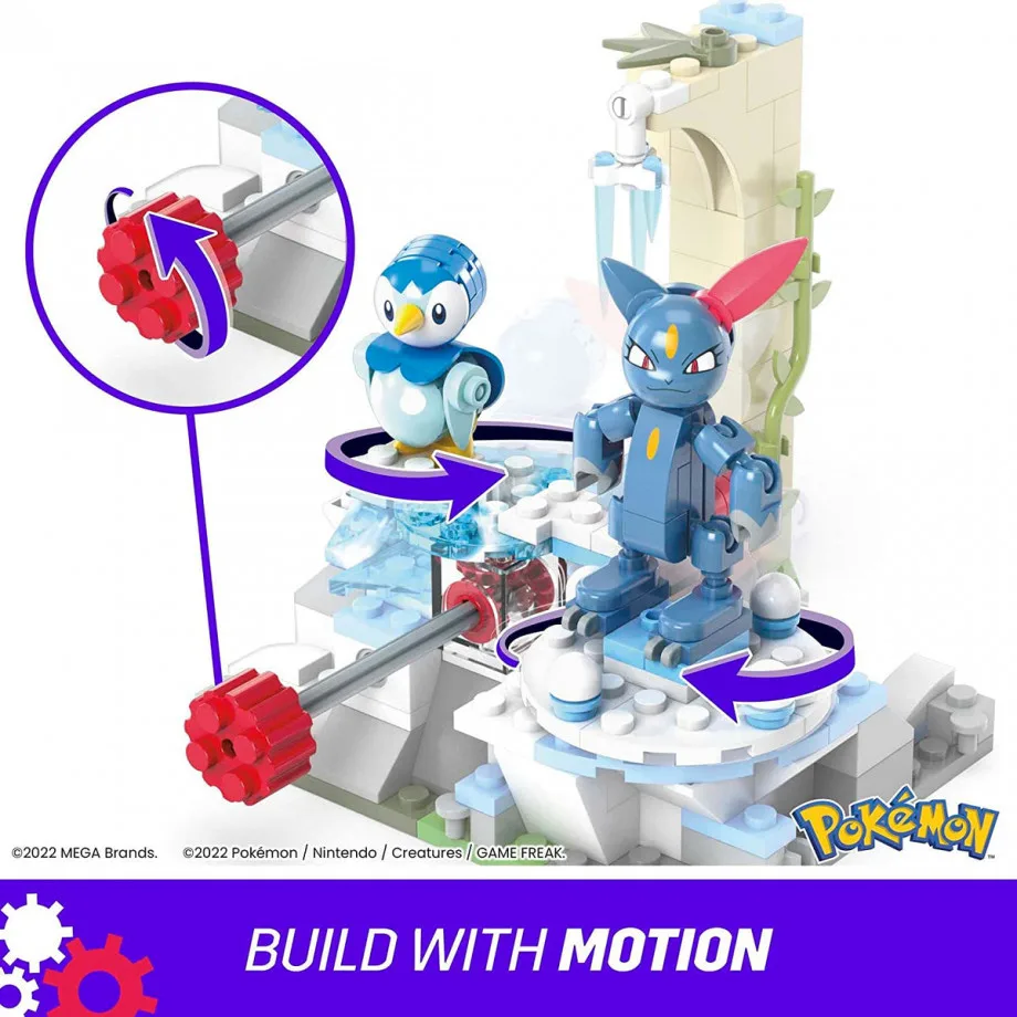 Pokemon Piplup and Sneasels Snow Day Build Set - Image 3