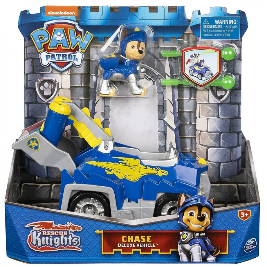 PAW Patrol Rescue Knights Chase Transforming Car - Image 10