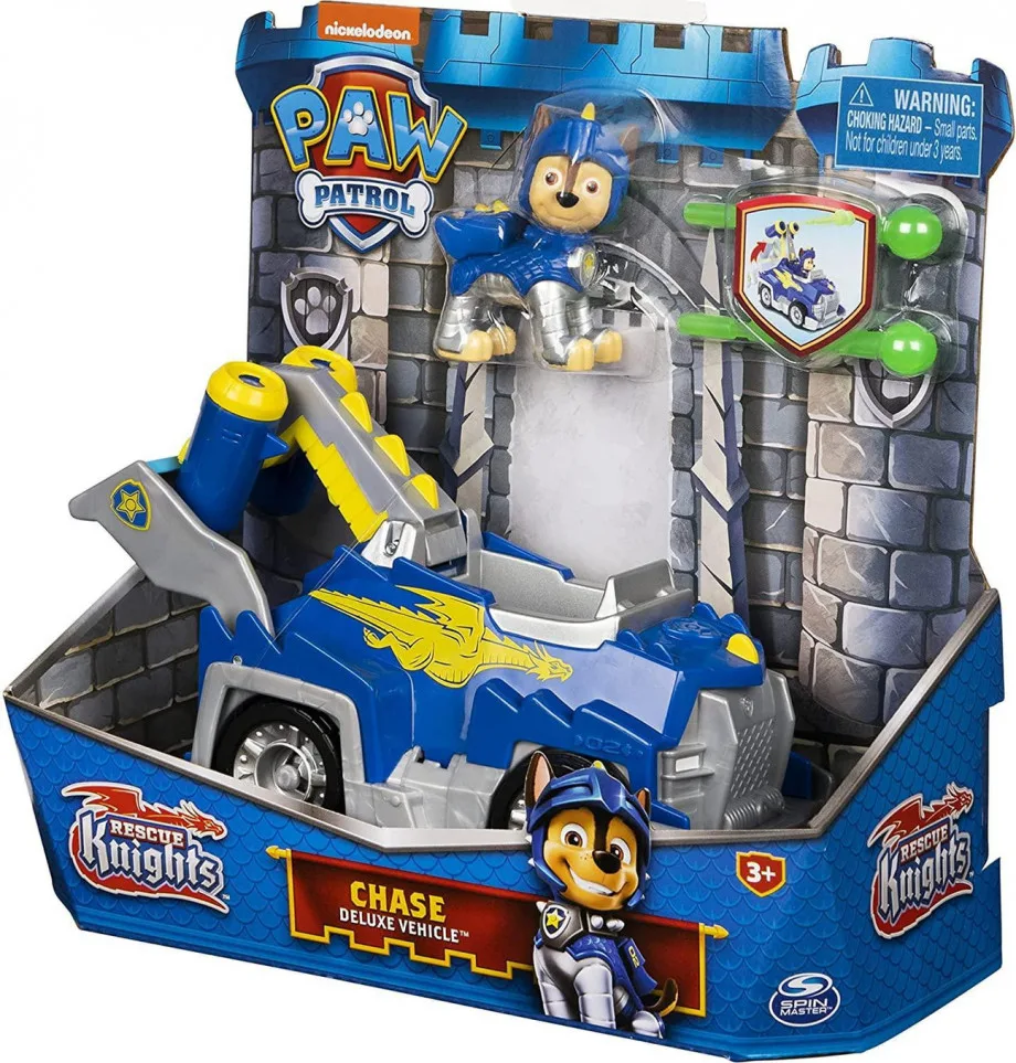 PAW Patrol Rescue Knights Chase Transforming Car - Image 9