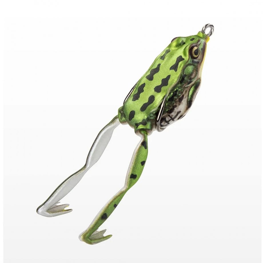 LUNKERHUNT Frog Lure for Bass Fishing | Pocket Frog Lure 1.75 Inch | Topwater Fishing Lures with Weedless Hooks for Trout, Pike in Saltwater and Fresh water - Image 2