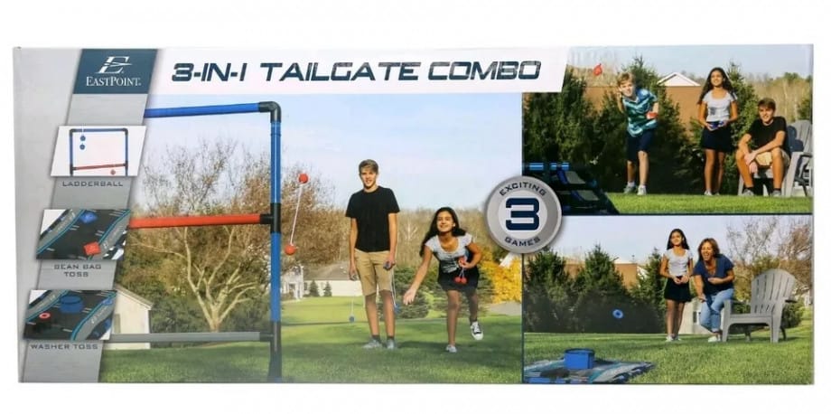 Go! Gater 3-in-1 Ladderball, Bean Bag Toss & Washer Toss Plastic Outdoor Game Set - Image 2