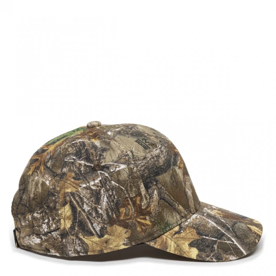 Mens Realtree Edge Camo Mesh Hat Adjustable Cap - Image 2