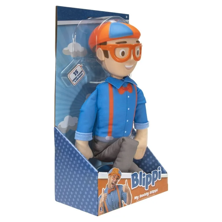 BLIPPI 16" My Buddy Plush Toy - Image 9