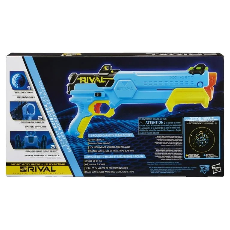 Nerf Rival Forerunner XXIII 1200 Ball Dart Blaster with 12 Rounds for Outdoor Games Ages 14 and up - Image 2