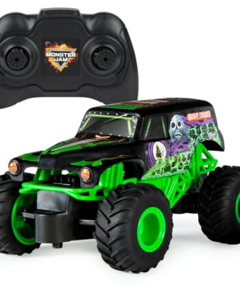 Monster Jam, Official Grave Digger Remote Control Monster Truck, 1:24 Scale, 2.4 GHz, Kids Toys for Boys and Girls Ages 4 and up