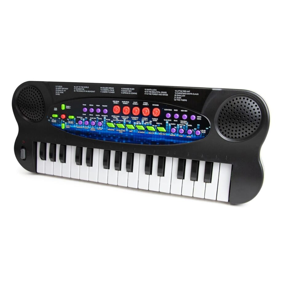 Kid Connection Musical Keyboard - Black, 32 keys touches - Image 2