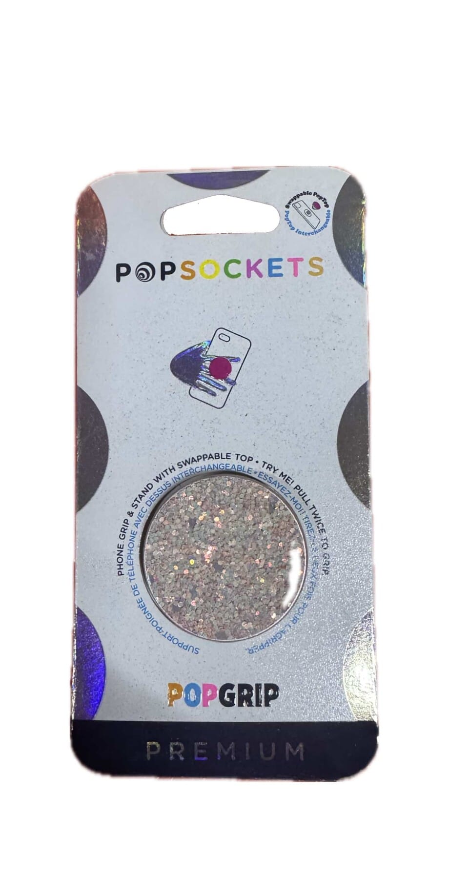 PopSockets Grip with Swappable Top for Cell Phones Morning Haze