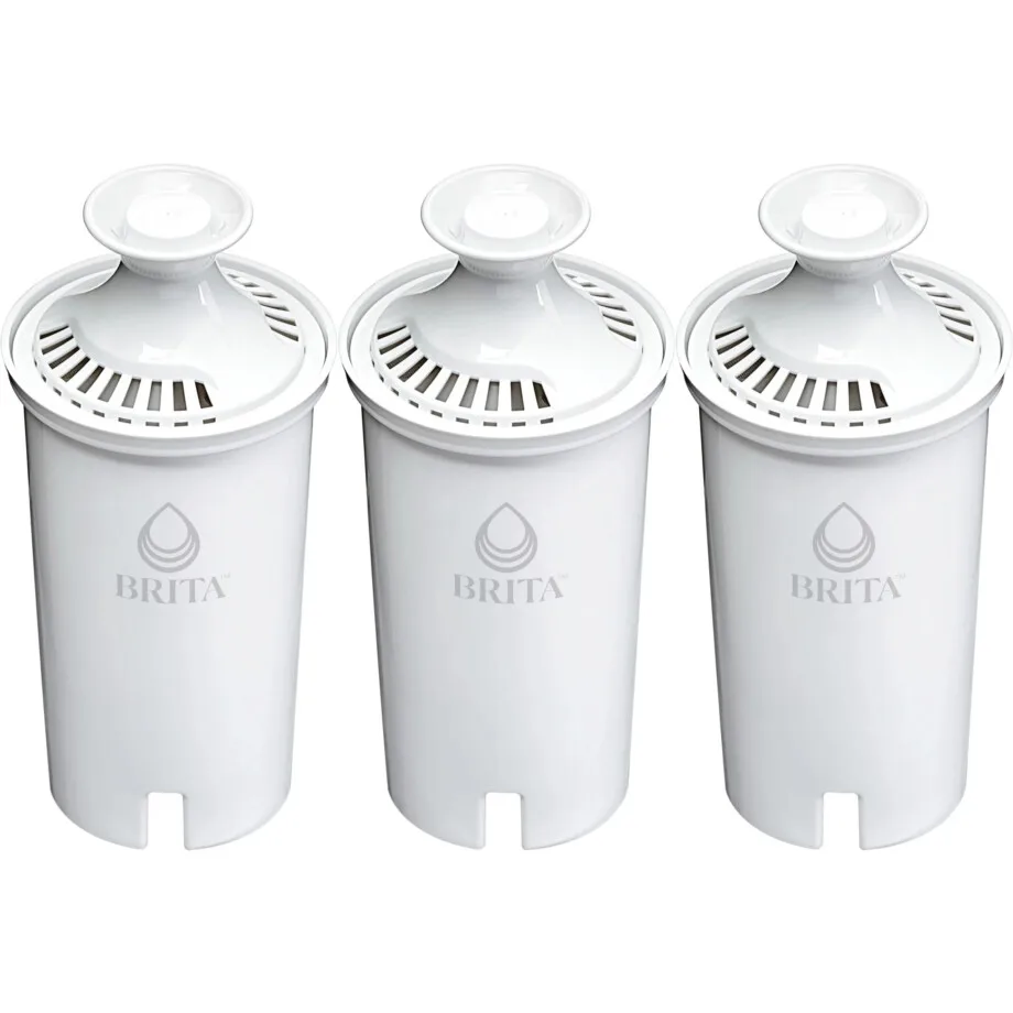 Brita Standard Water Filter, Replacement Filters for Pitchers and Dispensers, BPA Free, 3 Count - Image 2