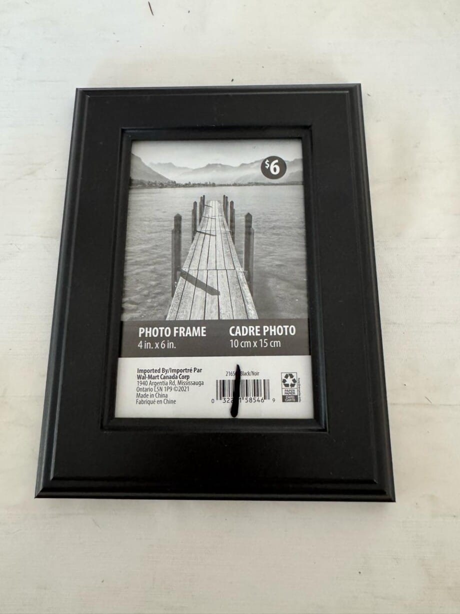 Swift Black Picture Frame 4" x 6"