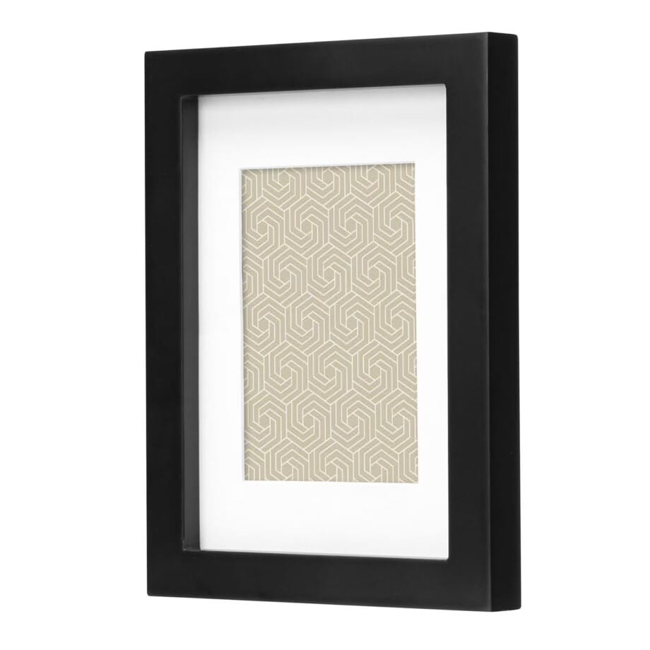 Hometrends Gallery Black Picture Frame 5 x 7" to 3½ x 5" - Image 2