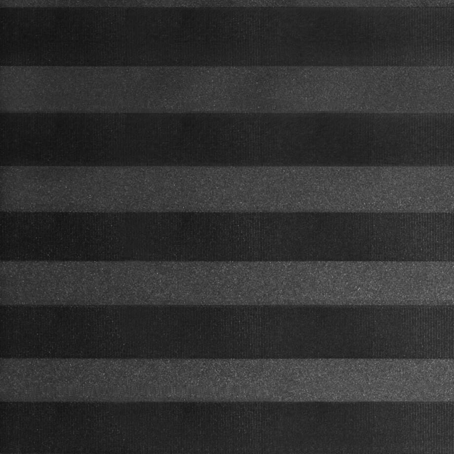 Hometrends Microfiber Stripe Tablecloth 60" x 84" Rectangle Black - Image 3