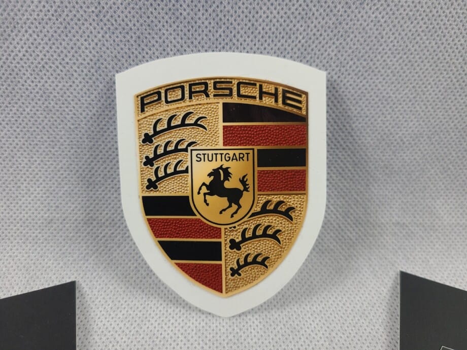 Genuine Porsche Bonnet Crest Sticker Badge 911 - Image 3