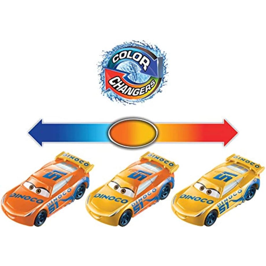 Mattel Disney Pixar Cars Color Changers Dinoco Cruz Ramirez - Image 2