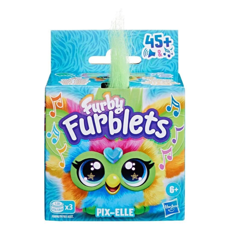 Furby Furblets Pix-Elle Gamer Mini Electronic Plush Toy for Girls & Boys 6+ - Image 2