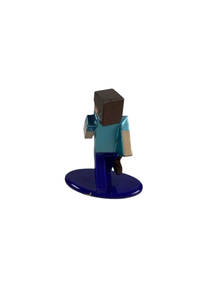 Minecraft Metal Die Cast Figures Steve 1.5" By Jada Toys - Image 2