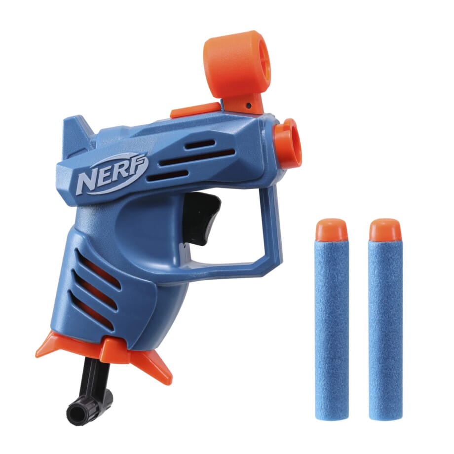 Nerf Elite 2.0 Ace SD-1 Dart Blaster, 2 Nerf Elite Darts, Pull Down Priming, Onboard 1-Dart Storage