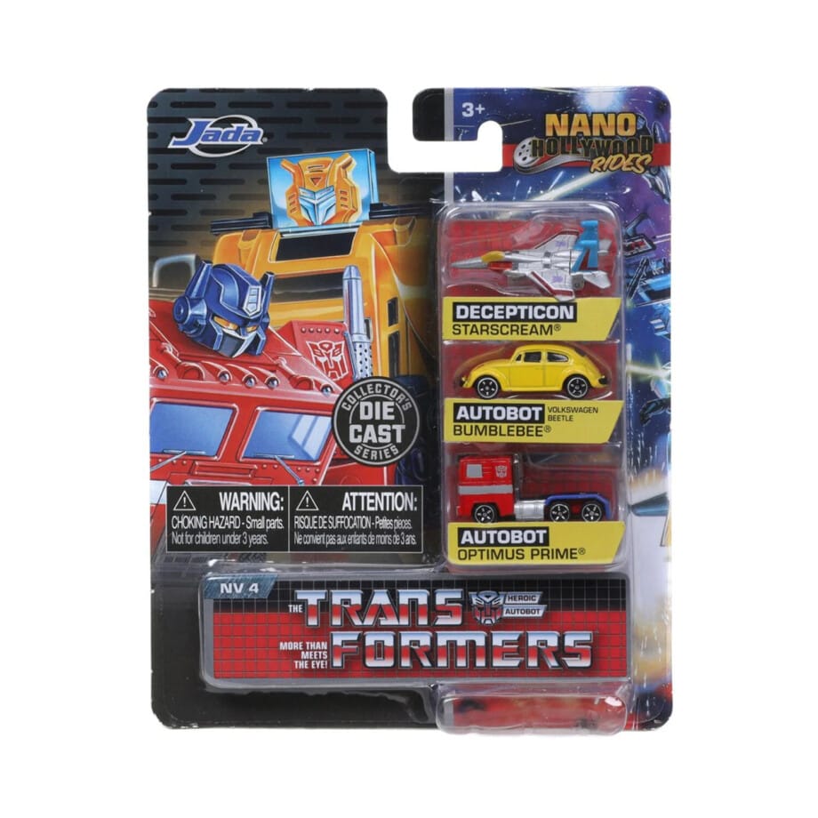 Transformers Nano Hollywood Rides Vehicle Wave 2 3-Pack - Image 3