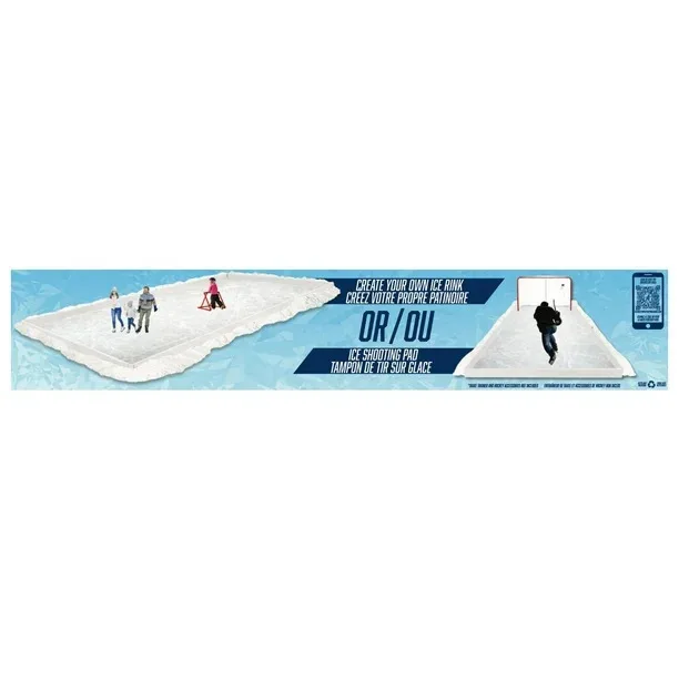 Future Stars Backyard Ice Rink Kit - Frame Tarp and In-Ground pegs - Customize Size up to 24 x 12 FT - Image 8