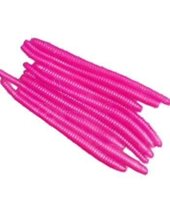 Lunkerhunt Trout Worms , Pink