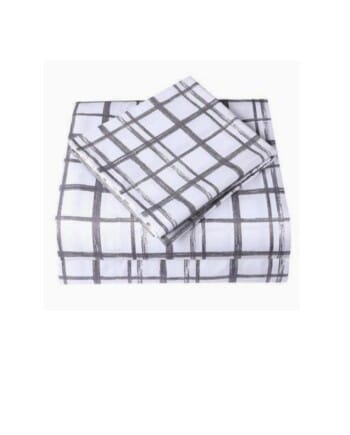 Mainstays kids Printed Soft-Microfiber Queen Sheet Set 90" x 102 "