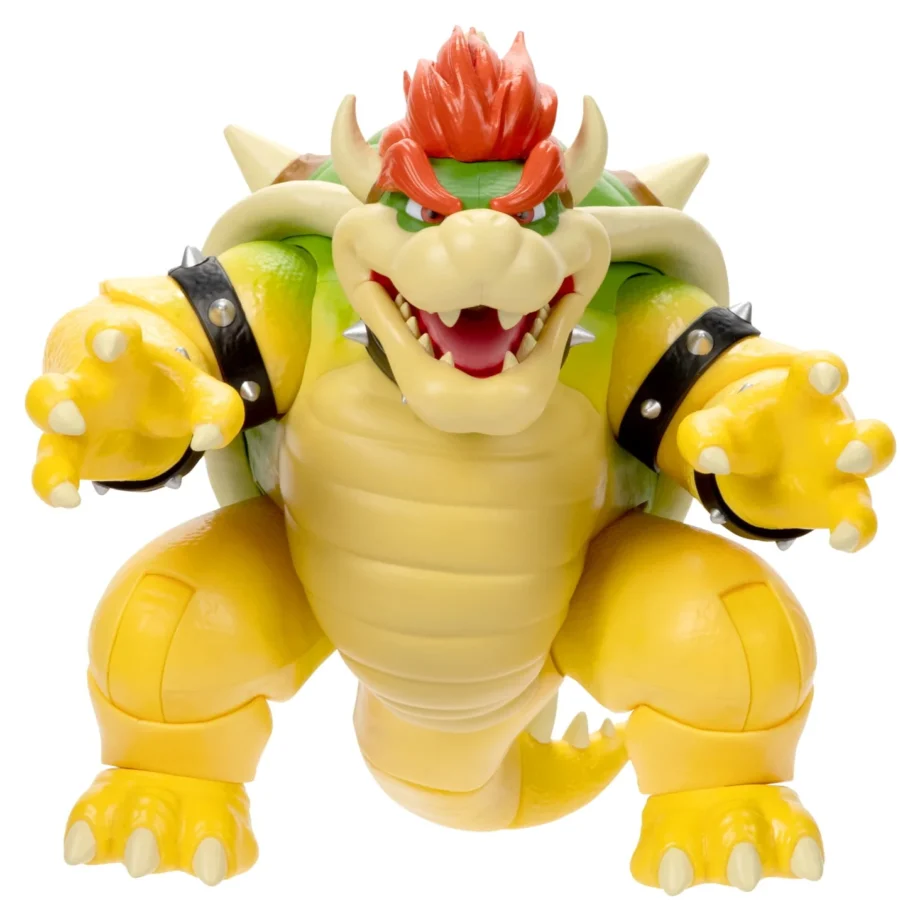 The Super Mario Bros. Movie 7 inch Feature Bowser Action Figure with Fire Breathing Effects - Image 3