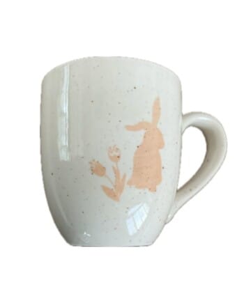 Cute Bunny Mug, Ceramic Rabbit Tea Cup, Cute Bunny gift, Bunny Coffee Cup